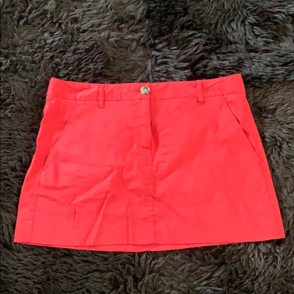 Theory Linen Miniskirt